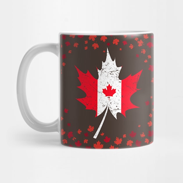 Canada Flag, Canadian Maple Leaf by GlossyArtTees